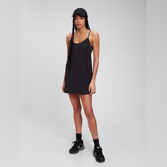 GAP Fit Black Tennis Dress - Mini Slip Dress - size medium - Picture 4 of 5